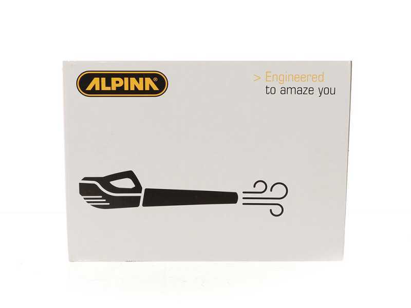 Soplador Aspirador de hojas Alpina ABL 2.6 E - Potencia 2600 W