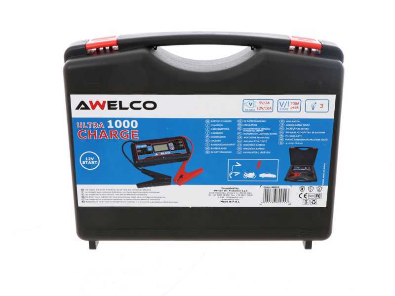 Awelco Ultra Charge 1000 - Arrancador de emergencia - c&oacute;modo y port&aacute;til