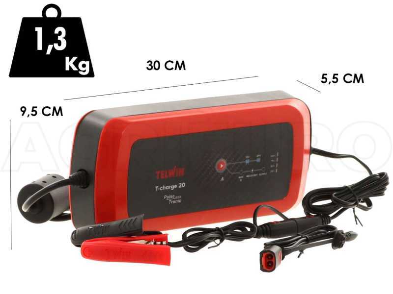 Telwin T-Charge 20 - Cargador de bater&iacute;a y mantenedor - bater&iacute;a de plomo 12-24V - 110 W