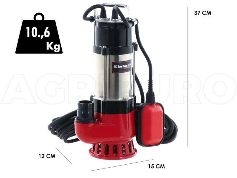 Bomba sumergible para agua sucia, Einhell GC-DP 5010G - chasis inox - 12000 l/h