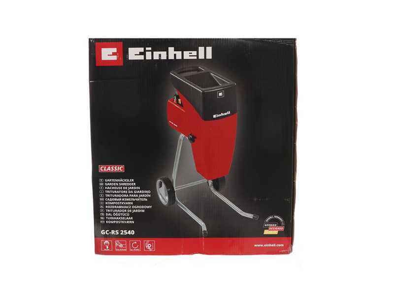 Einhell GC-RS 2540 - Biotrituradora el&eacute;ctrica - con rodillo