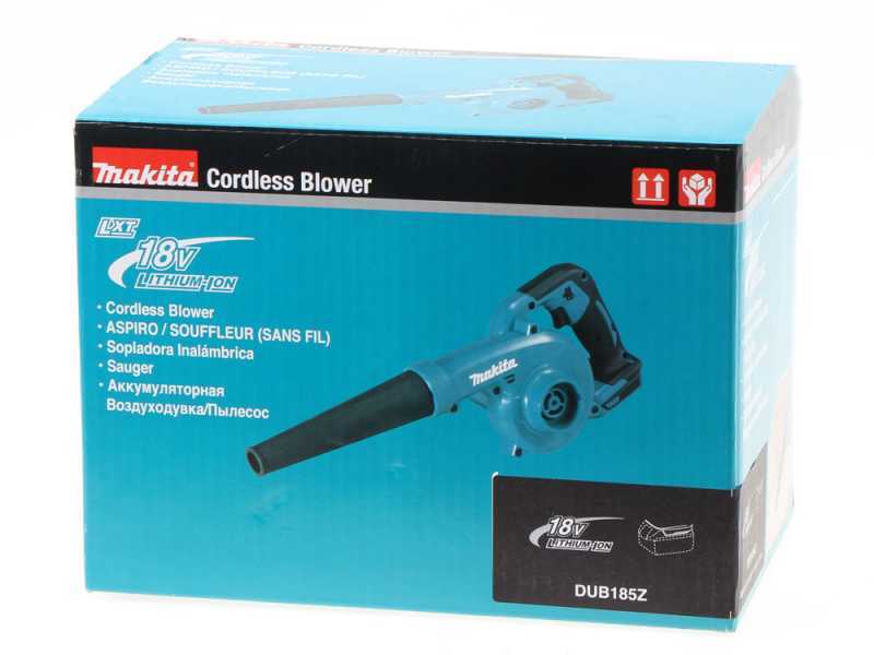 Soplador 18Vx2 MAKITA DUB185Z - BATER&Iacute;A Y CARGADOR NO INCLUIDOS.