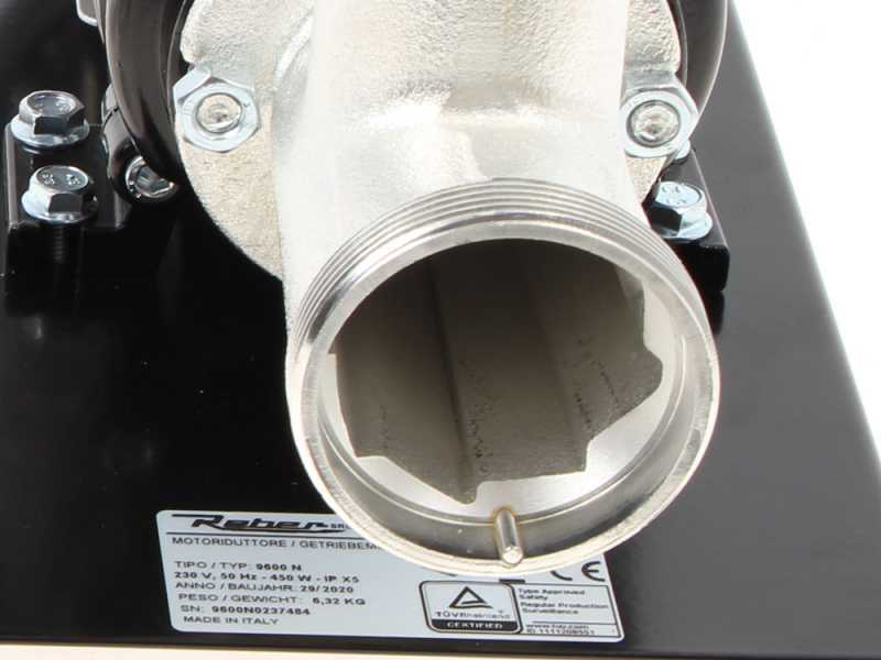 Reber 9502N - N.5 - Picadora de carne eléctrica - 450W