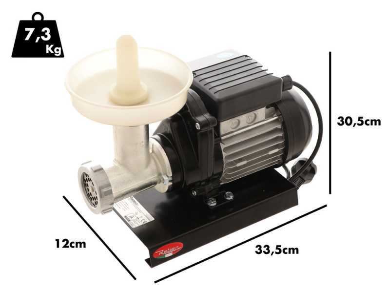 Reber 9502N - N.5 - Picadora de carne eléctrica - 450W