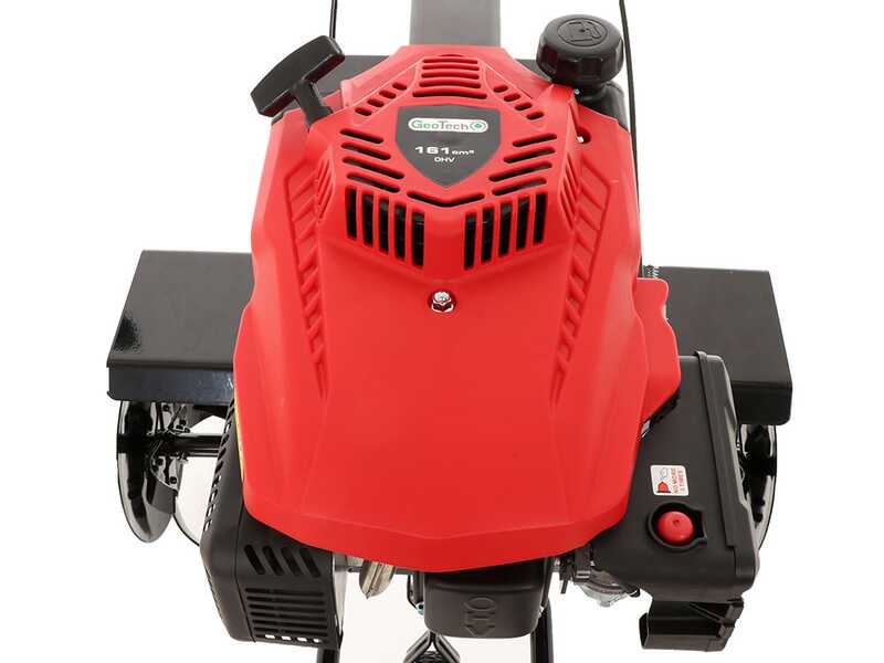 GeoTech GT 430 - Motoazada de gasolina 5.5 HP - Motor Ducar OHV de 161cc