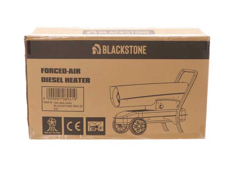 BlackStone BDH 20 KW - Generador de aire caliente di&eacute;sel - de combusti&oacute;n directa - 20 KW