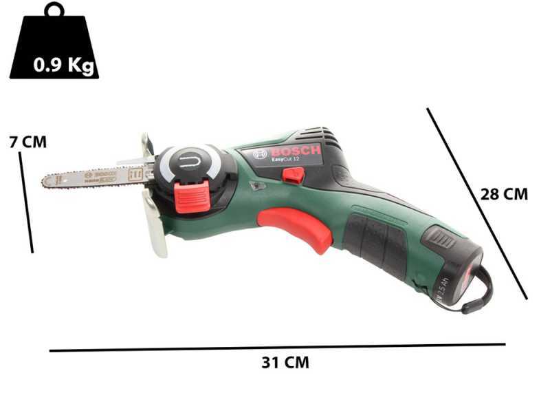 Serrucho NanoBlade de bater&iacute;a BOSCH EASY CUT 12