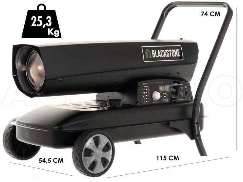 Blackstone BDH 65 KW - Generador de aire caliente di&eacute;sel - de combusti&oacute;n directa - 65 kW 