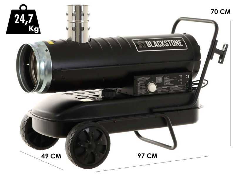 BlackStone i-BDH 20 KW - Generador de aire caliente di&eacute;sel - de combusti&oacute;n indirecta - 20 kW