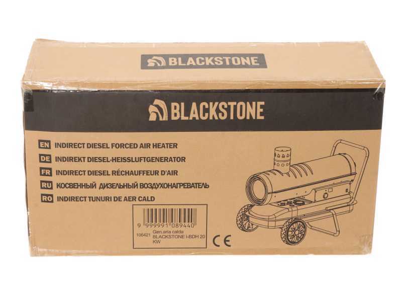 BlackStone i-BDH - Generador de aire caliente di&eacute;sel - De combusti&oacute;n indirecta - 30 kW