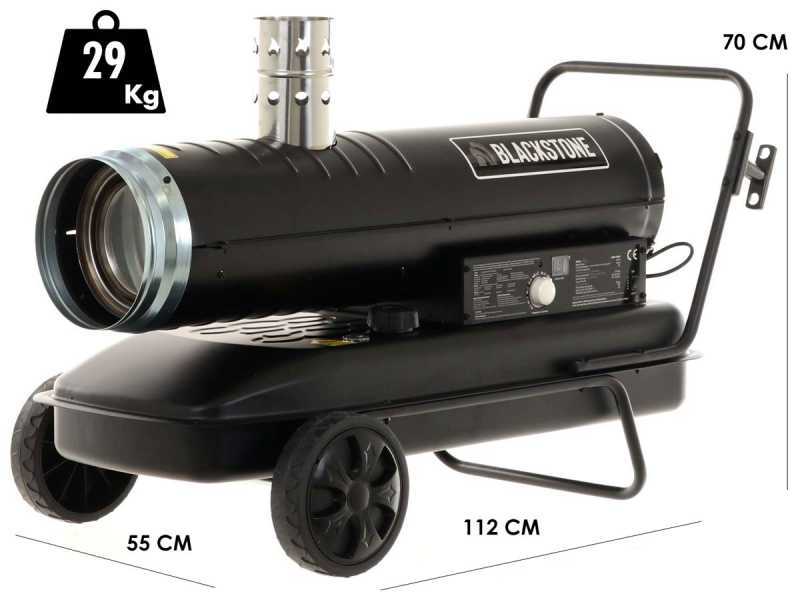 BlackStone i-BDH - Generador de aire caliente di&eacute;sel - De combusti&oacute;n indirecta - 30 kW