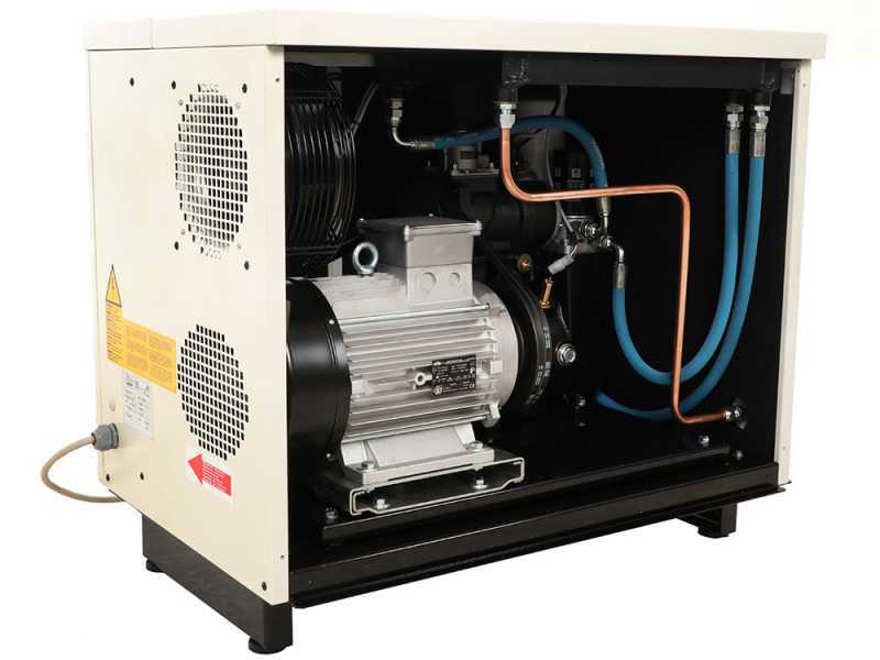 FIAC New Silver 15 - Compresor rotativo trif&aacute;sico de tornillo silencioso - Motor 15 HP 