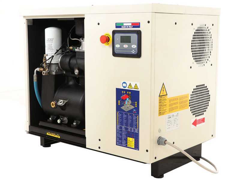 FIAC New Silver 15 - Compresor rotativo trif&aacute;sico de tornillo silencioso - Motor 15 HP 