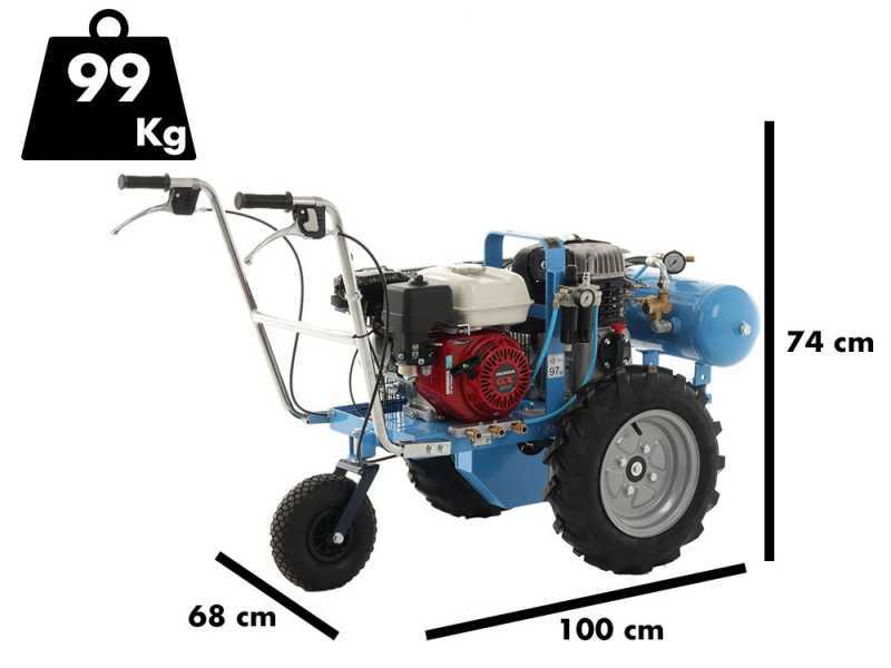 Motocompresor autopropulsado Campagnola MC 550 motor Honda GX200