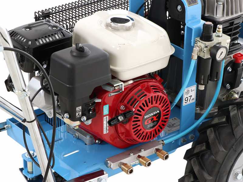 Motocompresor autopropulsado Campagnola MC 550 motor Honda GX200