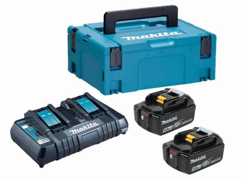 Soplador Aspirador de hojas Makita DUB363 36V 2 Bater&iacute;as 18V 5Ah incluidas