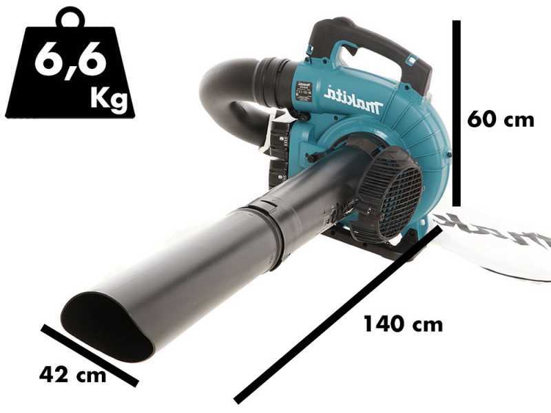 Soplador Aspirador de hojas Makita DUB363 36V 2 Bater&iacute;as 18V 5Ah incluidas