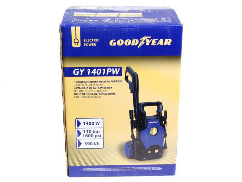 Hidrolimpiadora de agua fr&iacute;a Goodyear GY 1401PW - presi&oacute;n m&aacute;xima 110 bar m&aacute;ximo