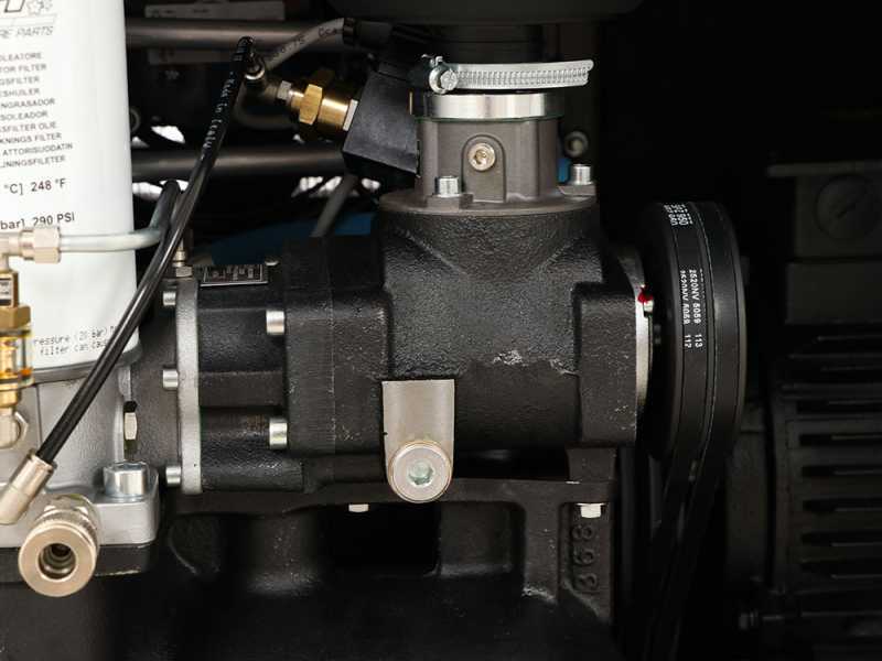 FIAC New Silver D 10/300 - Compresor rotativo trif&aacute;sico de tornillo silencioso - Secador integrado - Motor 10 HP 