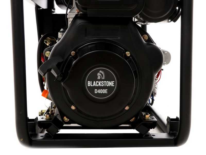 BlackStone OFB 6000 D-ES - Generador de corriente di&eacute;sel con AVR 5.3  kW - Continua 5 kW Monof&aacute;sica + ATS