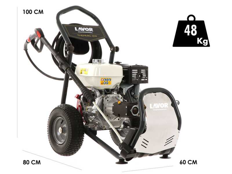 Hidrolimpiadora de gasolina Lavor Thermic 2W 9H - Motor Honda GX270 - 9 HP - 220 Bares