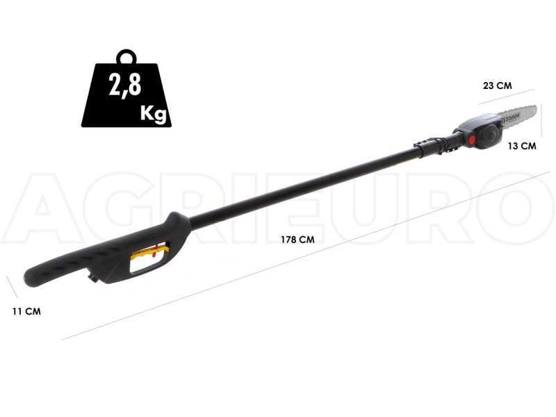 Podadora con p&eacute;rtiga telesc&oacute;pica AL 200 Zanon Rino - SIN BATER&Iacute;A