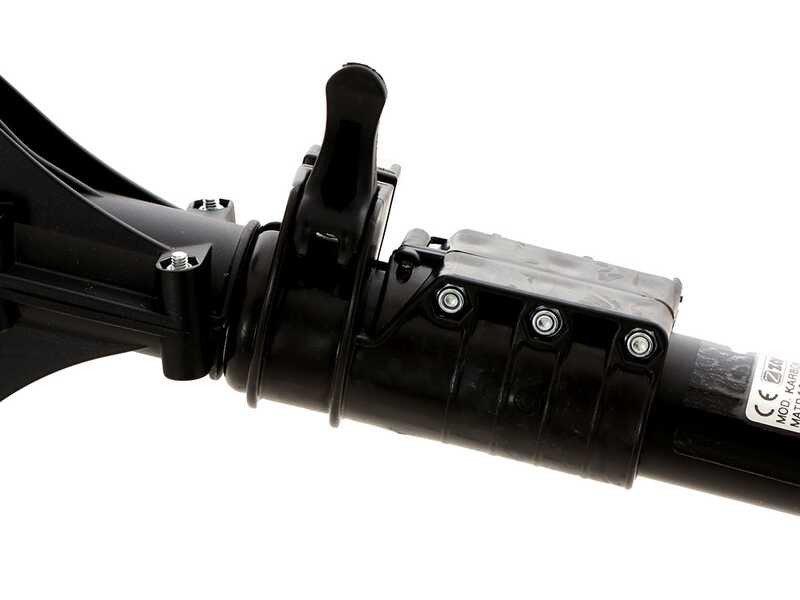 Zanon Albatros AL300 - Vareador de aceitunas el&eacute;ctrico a bater&iacute;a tipo mochila 50.4V 6.4Ah - P&eacute;rtiga telesc&oacute;pica 210/340 cm