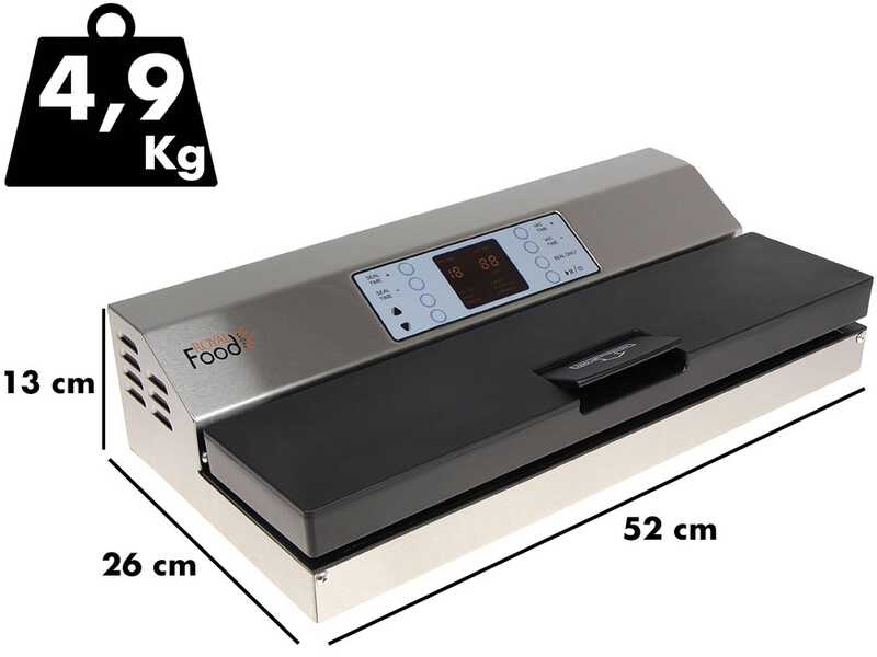 Royal Food VSP 4301 INOX - Envasadora al vac&iacute;o - Doble barra de soldadura de 42 cm