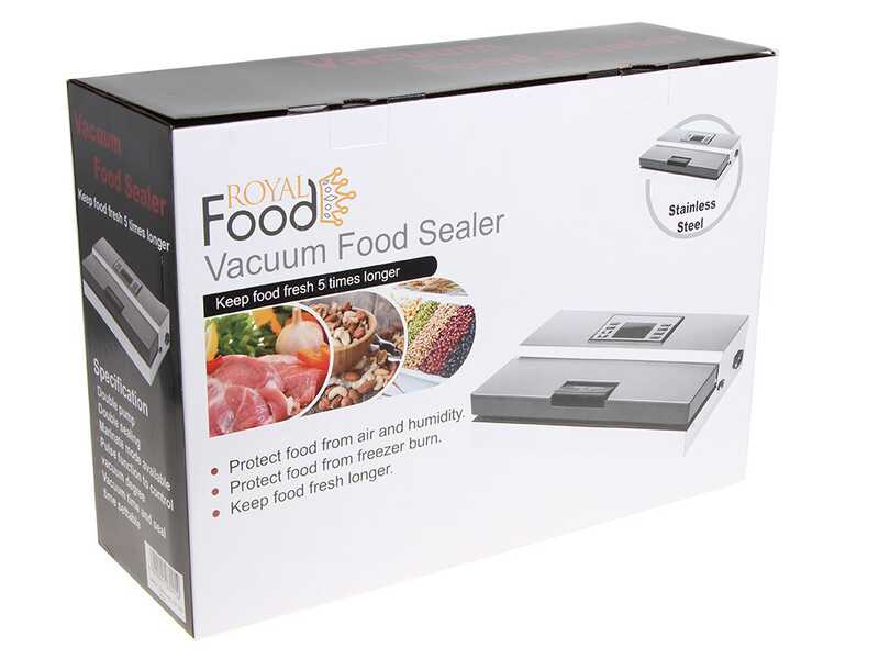 Royal Food VSP 3301 INOX - Envasadora al vac&iacute;o - Doble barra de soldadura de 32 cm