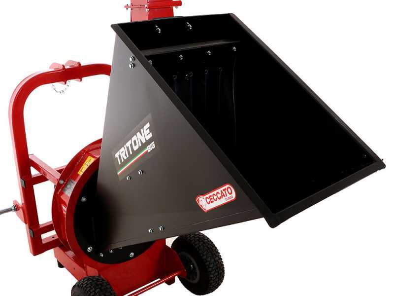 Ceccato Tritone BIG PTO - Biotrituradora para tractor- con enganche de 3 puntos