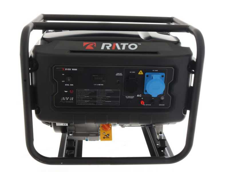 Rato R5500 AVR - Generador de corriente a gasolina con  AVR 5.5 kW - Continua 5 kW Monof&aacute;sica