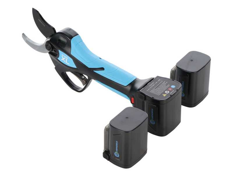 Campagnola Stark XL - Tijera el&eacute;ctrica de poda con p&eacute;rtiga 230cm - 21.6V 2.5Ah - 3x 21,6V 2,5 Ah