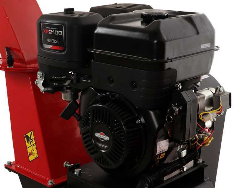 GeoTech-Pro PCS 160 BSE PRO - Biotrituradora de gasolina profesional - Motor B&amp;S XR2100