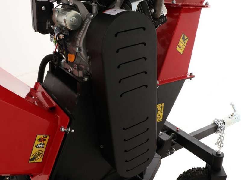 GeoTech-Pro PCS 160 BSE PRO - Biotrituradora de gasolina profesional - Motor B&amp;S XR2100