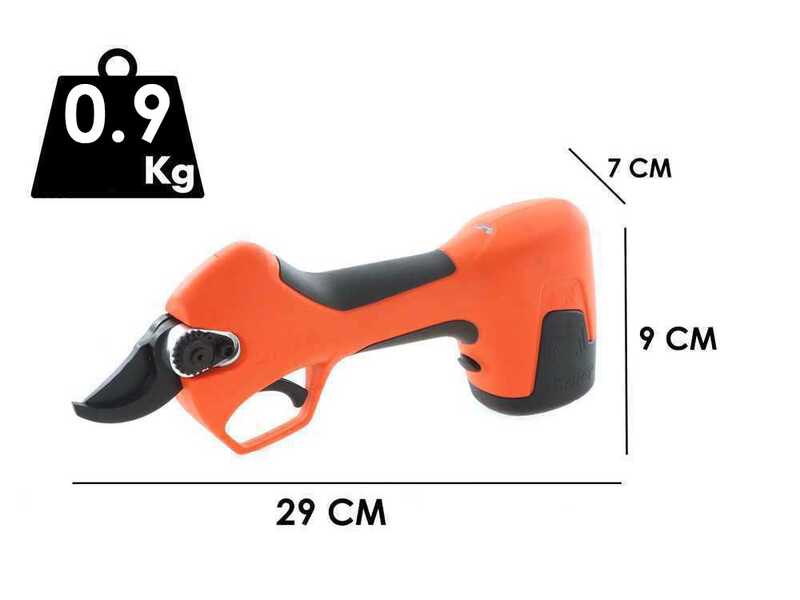 Tijera de poda a bater&iacute;a Stocker Vulcano E-25 TR 14.4 V - Di&aacute;metro de corte 25 mm