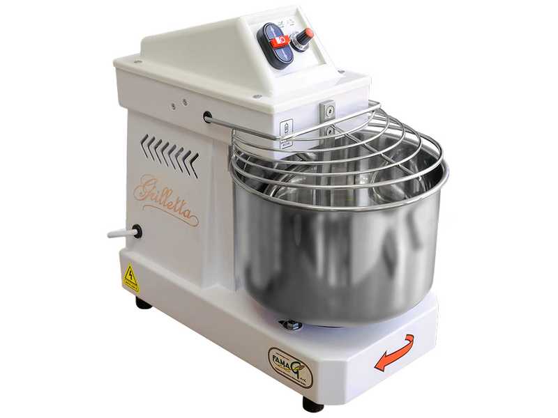 Famag Grilletta IM 5/230 10 velocidades - Amasadora de espiral 5 kg de alta hidrataci&oacute;n