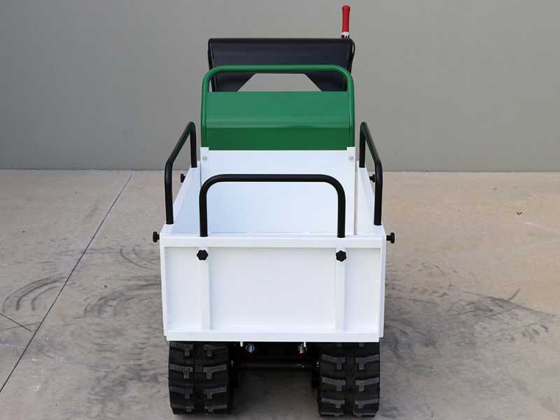 Carro de plataforma plegable plegable con chasis de metal grueso con 4  ruedas para transporte en casa y oficina, carretilla de mano con mango