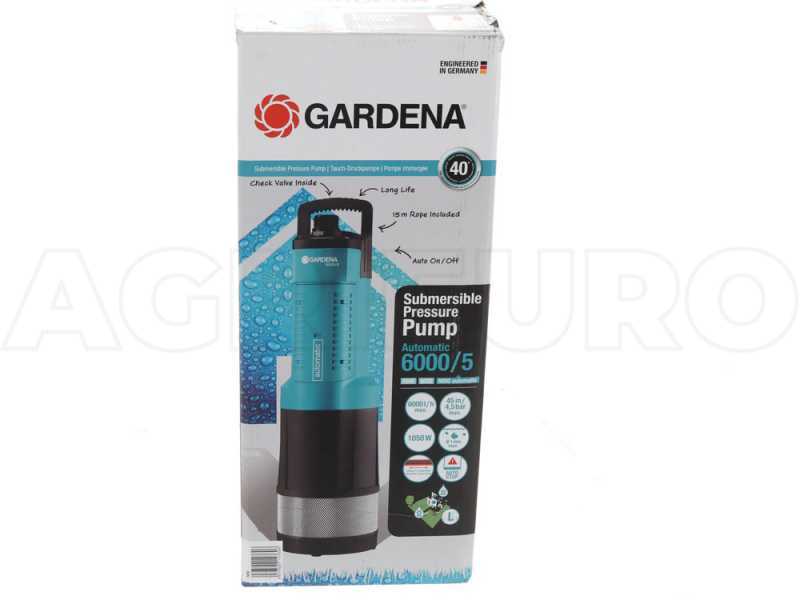Bomba sumergible a presi&oacute;n, Gardena 6000/5 Automatic - 4.5 Bar