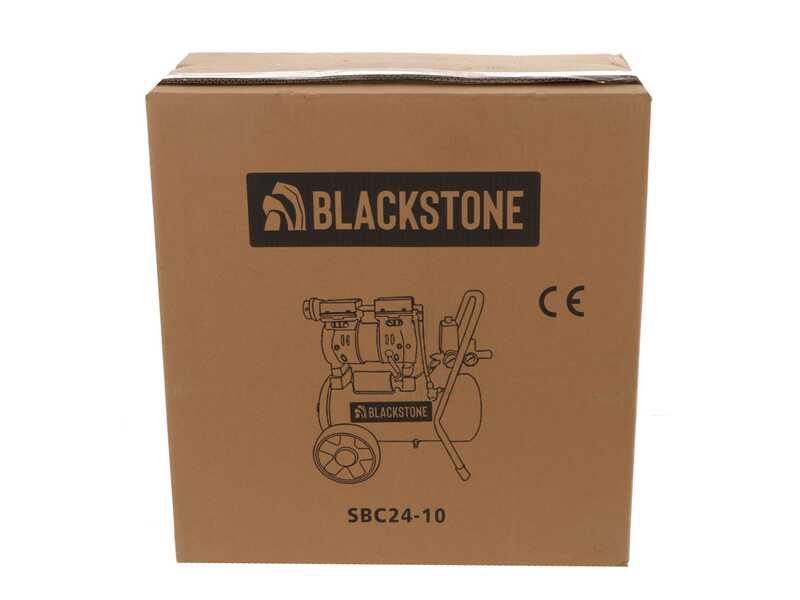 BlackStone SBC 24-10 - Compresor de aire el&eacute;ctrico silencioso