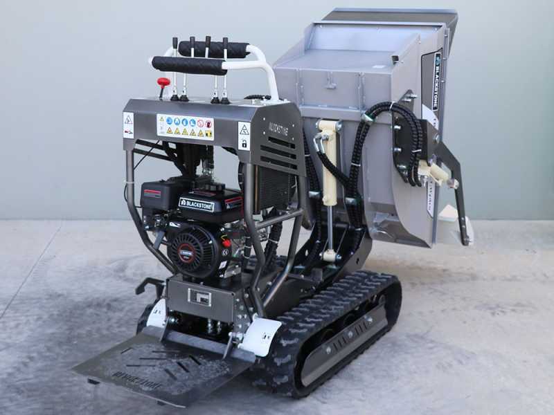 Carretilla de orugas Blackstone TB-PRO 5500 DLT-Hydro - Caja dumper hidr&aacute;ulica 500Kg