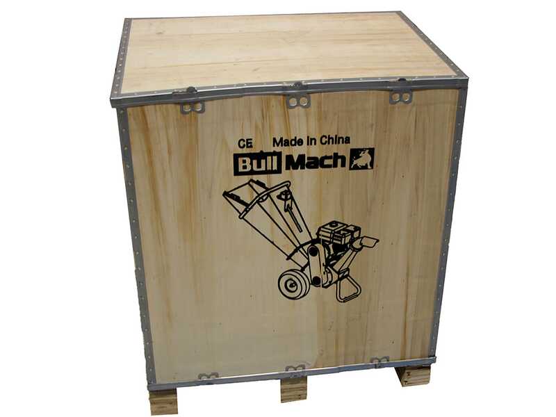 BullMach Hercules 65 L - Biotrituradora de gasolina - Motor Loncin LC170F 212 cc