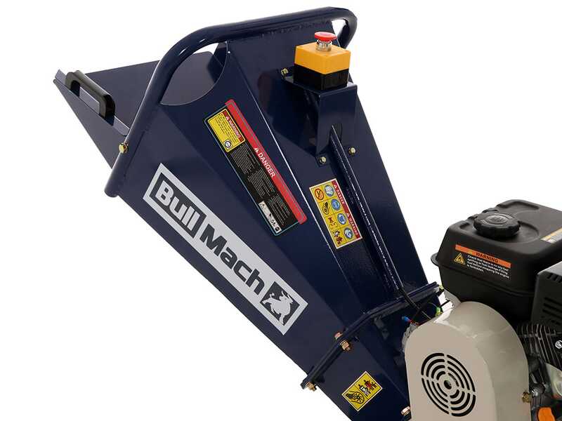 BullMach Hercules 65 L - Biotrituradora de gasolina - Motor Loncin LC170F 212 cc