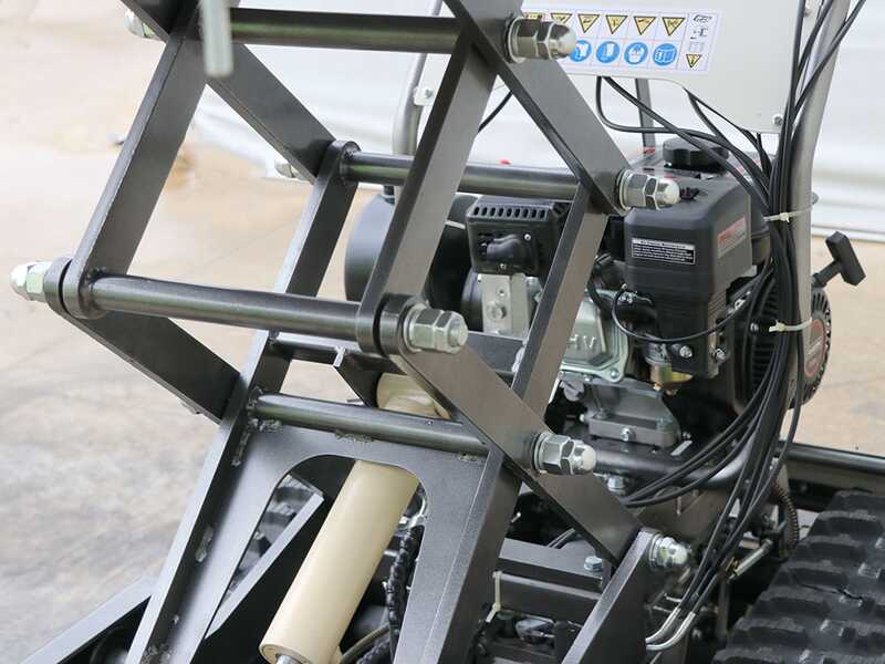 Carretilla de orugas Blackstone TB-PRO 5500 FT-Lift - Caj&oacute;n con plataforma elevadora tipo pant&oacute;grafo