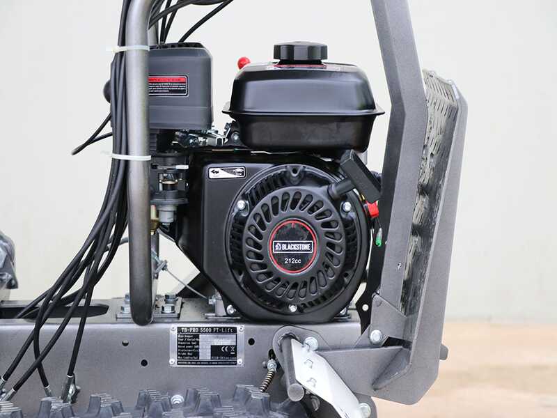 Carretilla de orugas Blackstone TB-PRO 5500 FT-Lift - Caj&oacute;n con plataforma elevadora tipo pant&oacute;grafo