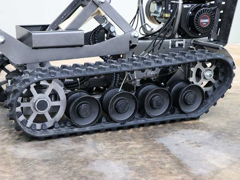 Carretilla de orugas Blackstone TB-PRO 5500 FT-Lift - Caj&oacute;n con plataforma elevadora tipo pant&oacute;grafo