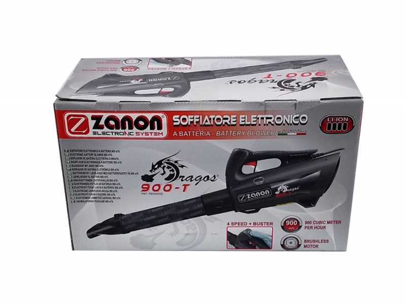 Soplador de bater&iacute;a Zanon Dragos 900-T - 50.4V 6.4 Ah