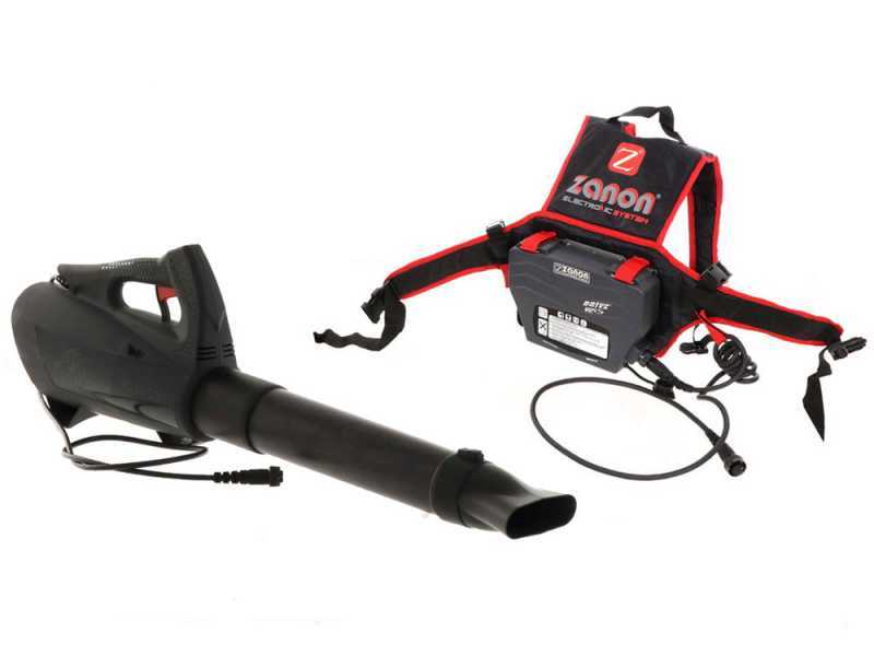 Soplador de bater&iacute;a Zanon Dragos 900-T - 50.4V 6.4 Ah