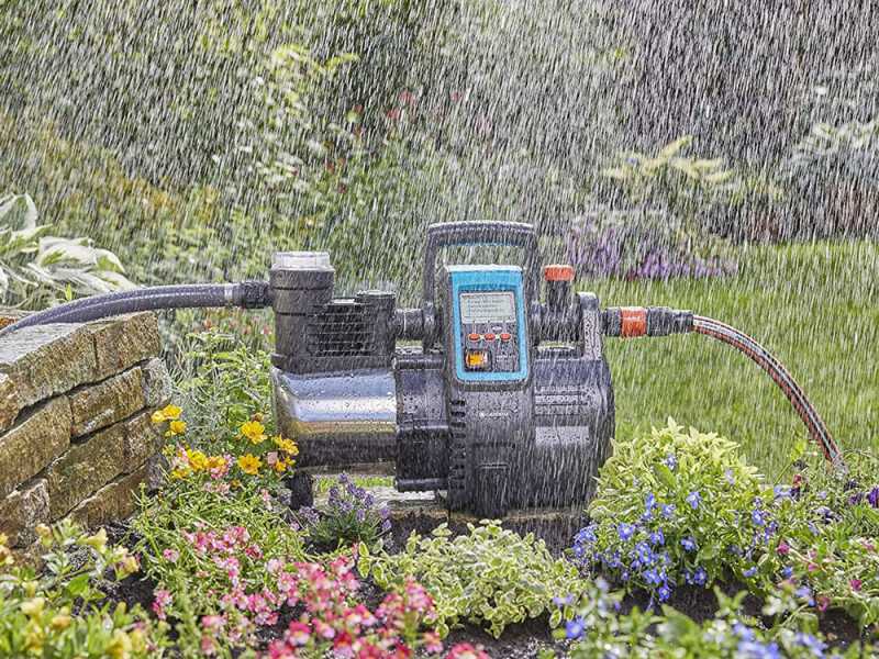 Gardena 6000/6E LCD Inox - Bomba el&eacute;ctrica autom&aacute;tica - 1300W