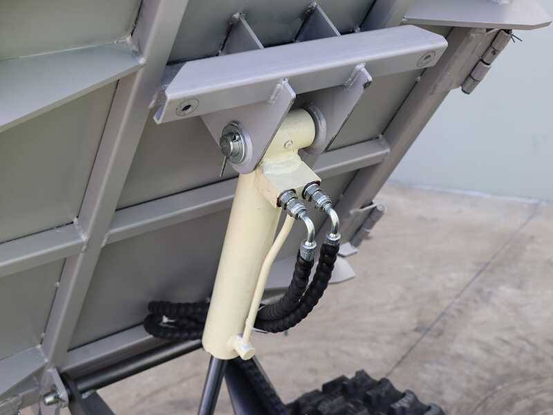 Carretilla de orugas Blackstone TB-PRO 5500 FT - Caj&oacute;n extensible basculante 500Kg