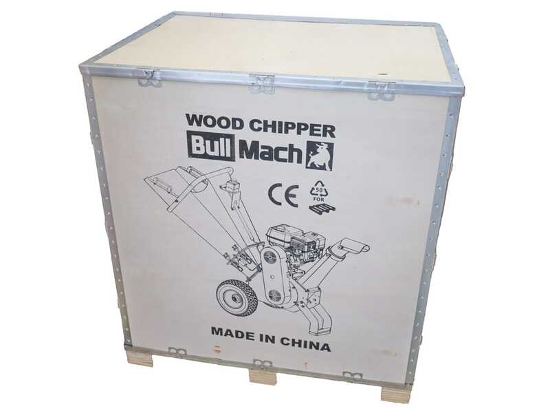 BullMach Hercules 65 B&amp;S - Biotrituradora de gasolina - Motor B&amp;S CR950